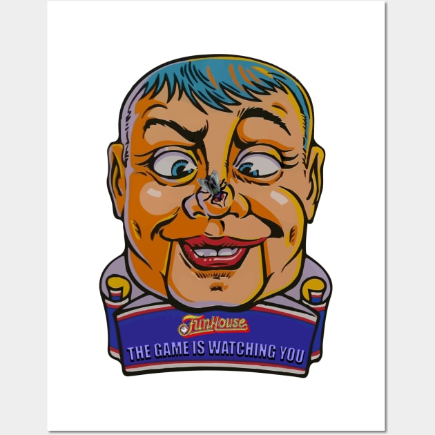 FunHouse Rudy Fly Wall Art by Uwantmytees